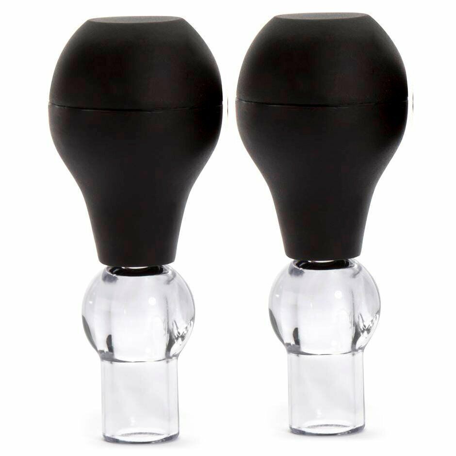 Nipple Sucker Set Amplifier Enlargement Bulbs Enlarger with O-Rings Enhancer