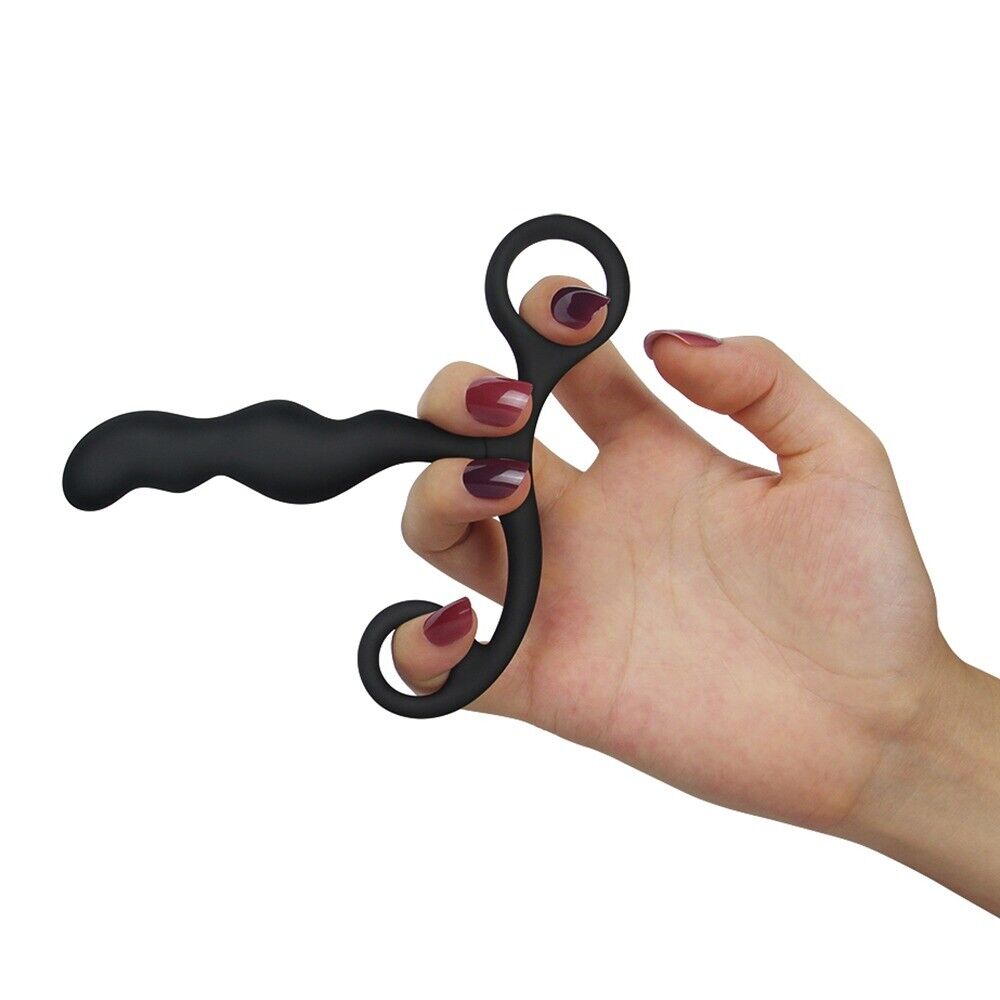Ultimate Silicone Male P Spot Beginner Prostate Massager Anal Probe Butt Plug