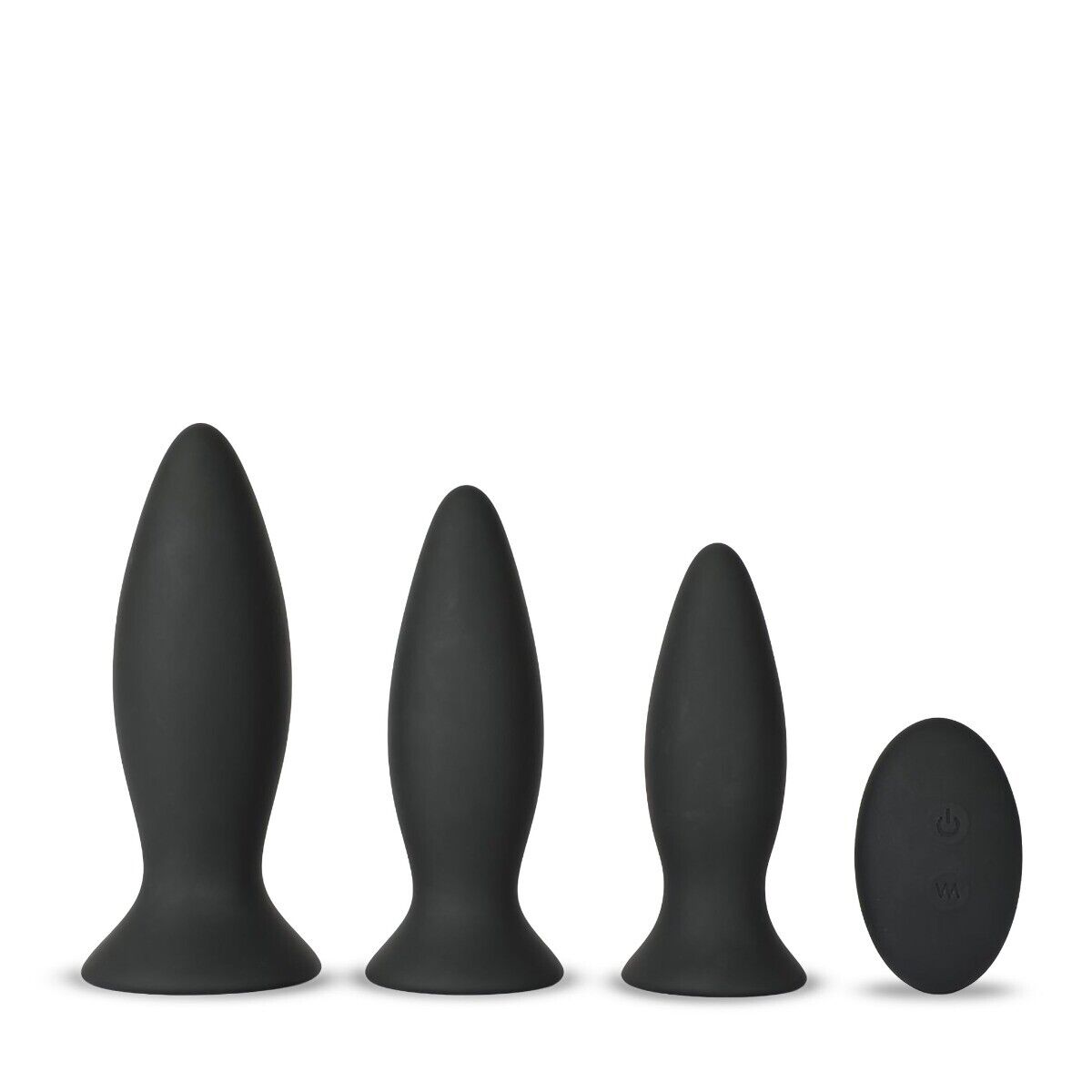 Wireless Remote Control Anal Trainer Butt Plug Vibe Sex Toys for Couples Men
