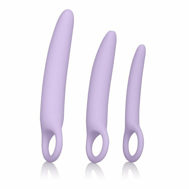 Dr Laura Berman Alena Set of 3 Silicone Dilators Pelvic Muscles Kegel Exerciser