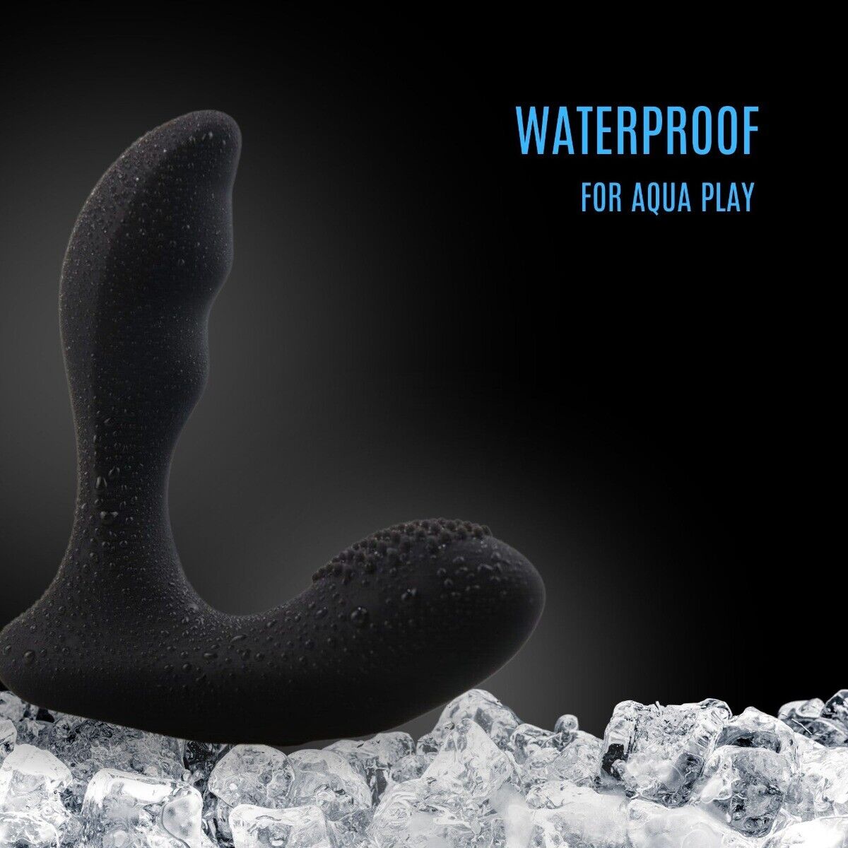 Wireless Remote Vibrating P-spot Anal Male Prostate Massager Probe Vibrator