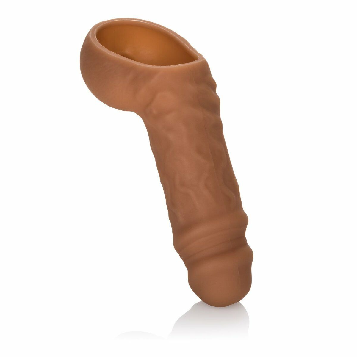 Soft Silicone Black Hollow Stand to Pee FTM STP Packer Gear Penis