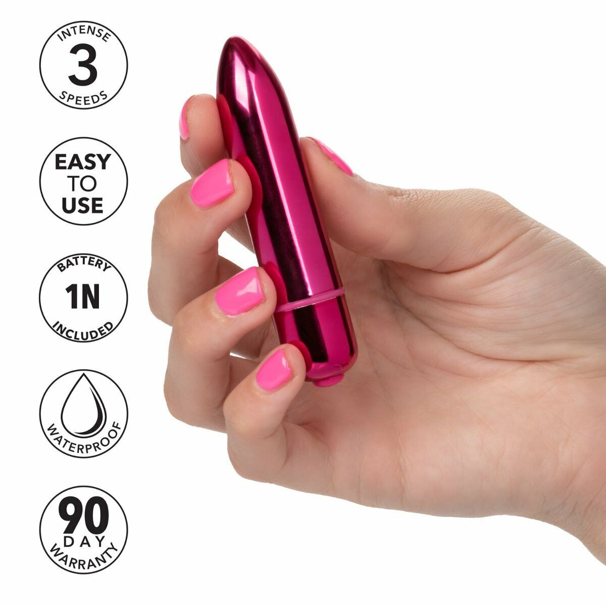 High Intensity Powerful Discreet Wireless Bullet Clitoral Anal Sex Vibe Vibrator