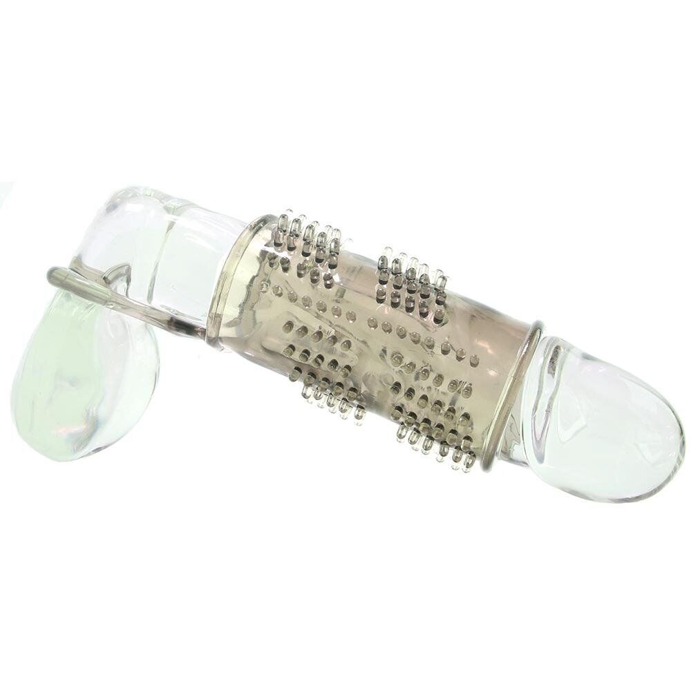 Beaded Penis Sleeve Sheath Extension Cock Girth Enhancer Sex-toys for Men Couple