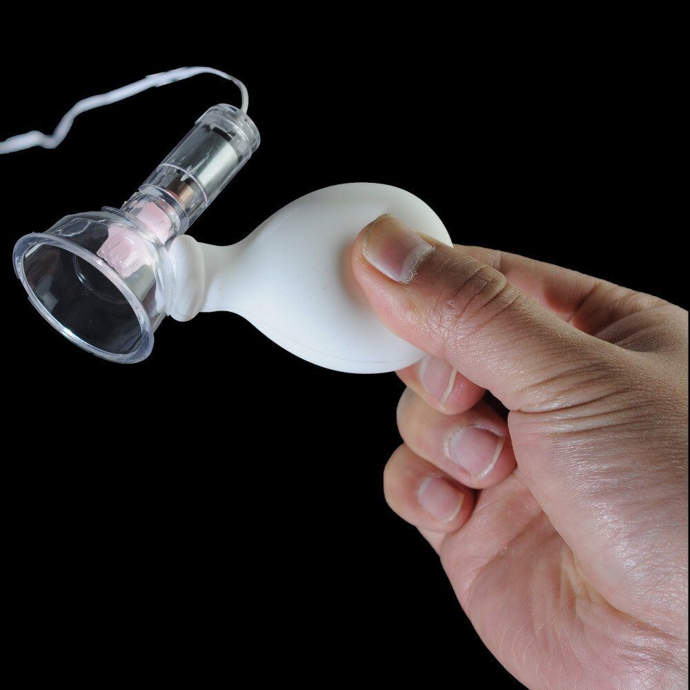 Vibrating Breast Nipple Sucker Stimulator Vibrator Massager Sex-toys for Women