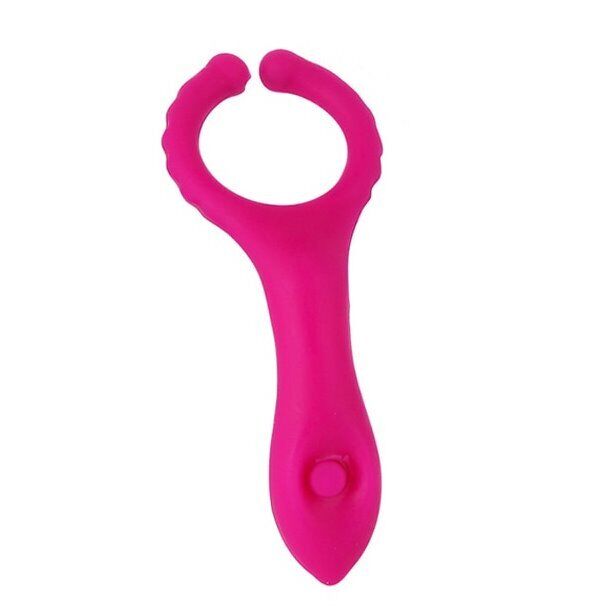 Wearable Vibrating Penis Clip Cock Ring G-spot Nipple Anal Vibe Couple Sex-toys