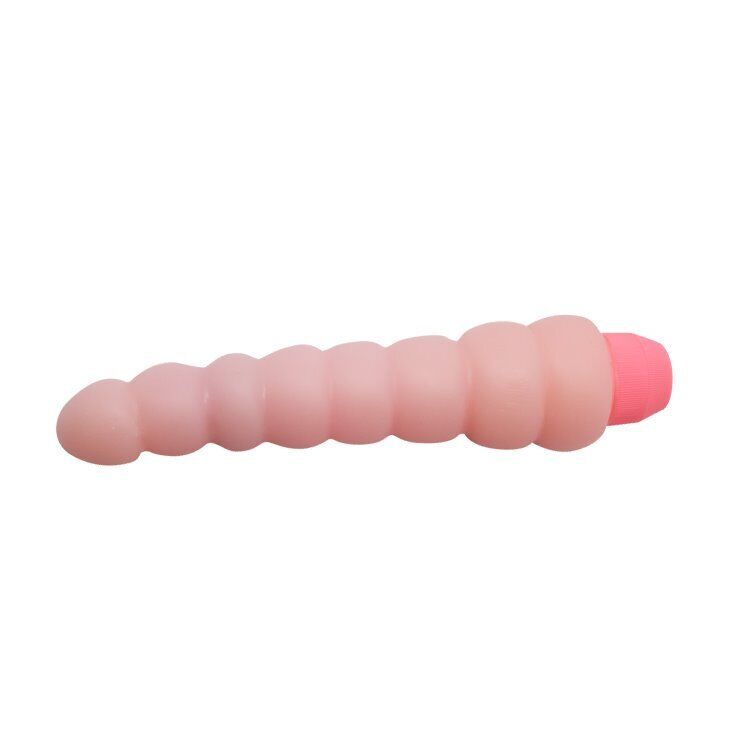 Soft Beaded Ribbed Flexible Bendable Posable Anal Vibrator Butt Plug