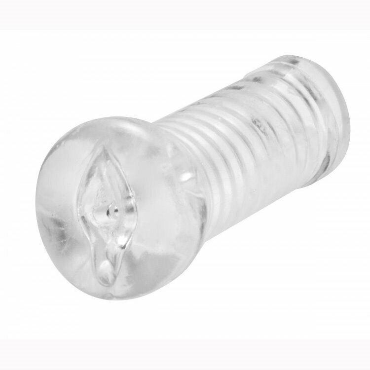 Mini Ribbed Pocket Pussy Stroker Sleeve Male Masturbators Sex Toys for Men