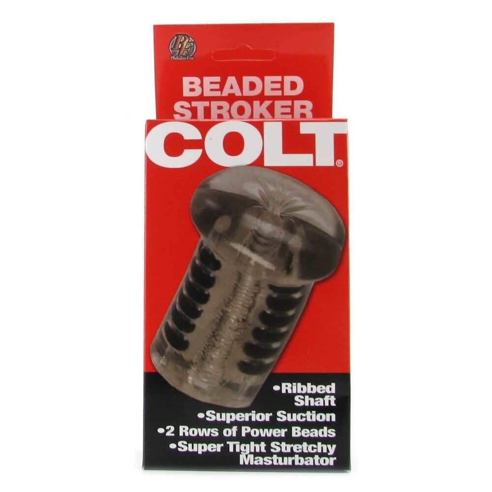 Colt Beaded Anus Ass Stroker Gay Male Masturbator Hand Job Sleeve Anal Sex Toy