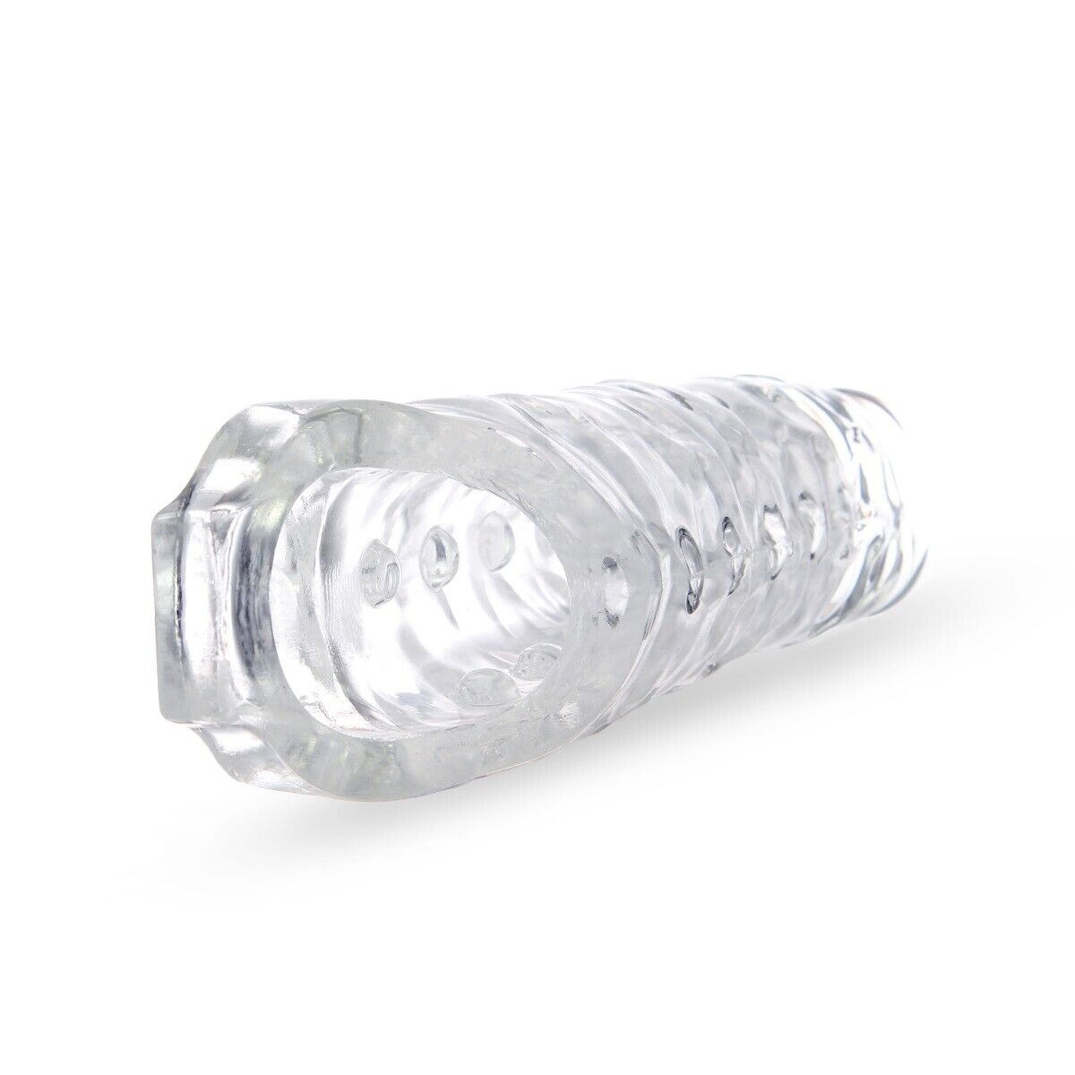 Clear 3" Cock Sheath Male Penis Extension Extender Girth Enhancer Enlarger