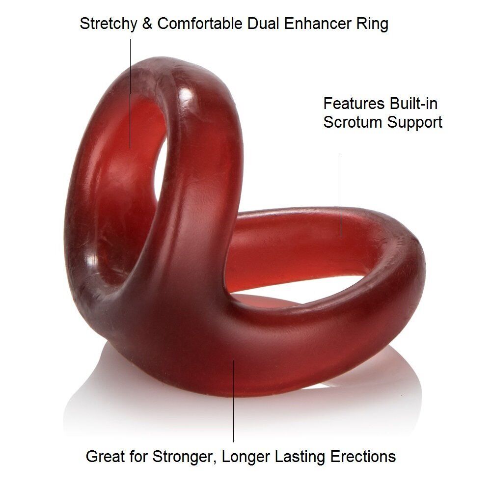 Snug Tugger Cock Balls Dual Support Male Penis Erection Enhancer Cock Ring