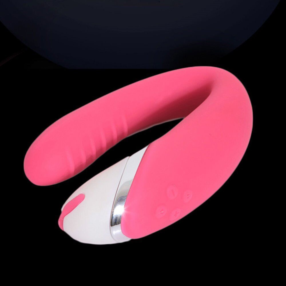 Rechargeable Wearable Couple Lover Clit G-spot Vibrator Vibe Dildo Sex Toys
