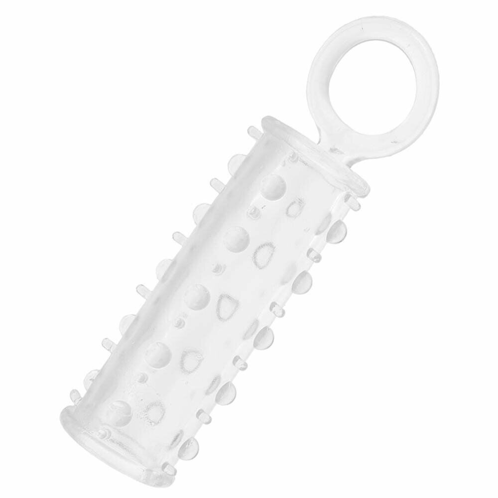 Beaded Penis Sleeve Sheath Extension Cock Girth Enhancer Sex-toys for Men Couple