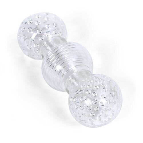 Clear Soft Feel Ribbed Cock Stroker Sleeve Male Masturbators Sex-toys for Men