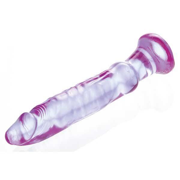 Jelly Anal Stater Bendable Flexible Slim Slender Realistic Anal Dildo Butt Plug