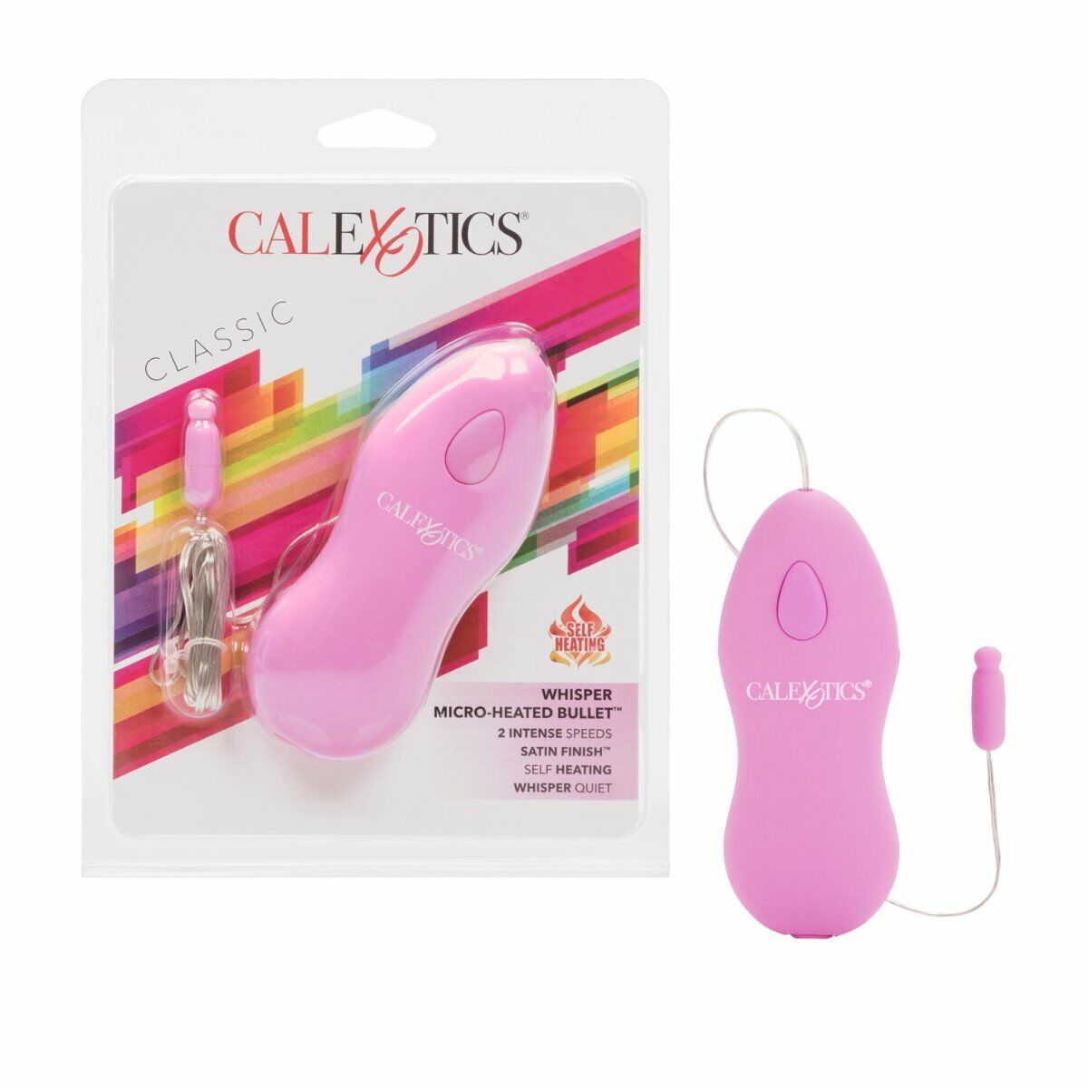 Whisper Micro Heated Mini Bullet Egg Vaginal Clit Anal Climax Vibe Vibrator