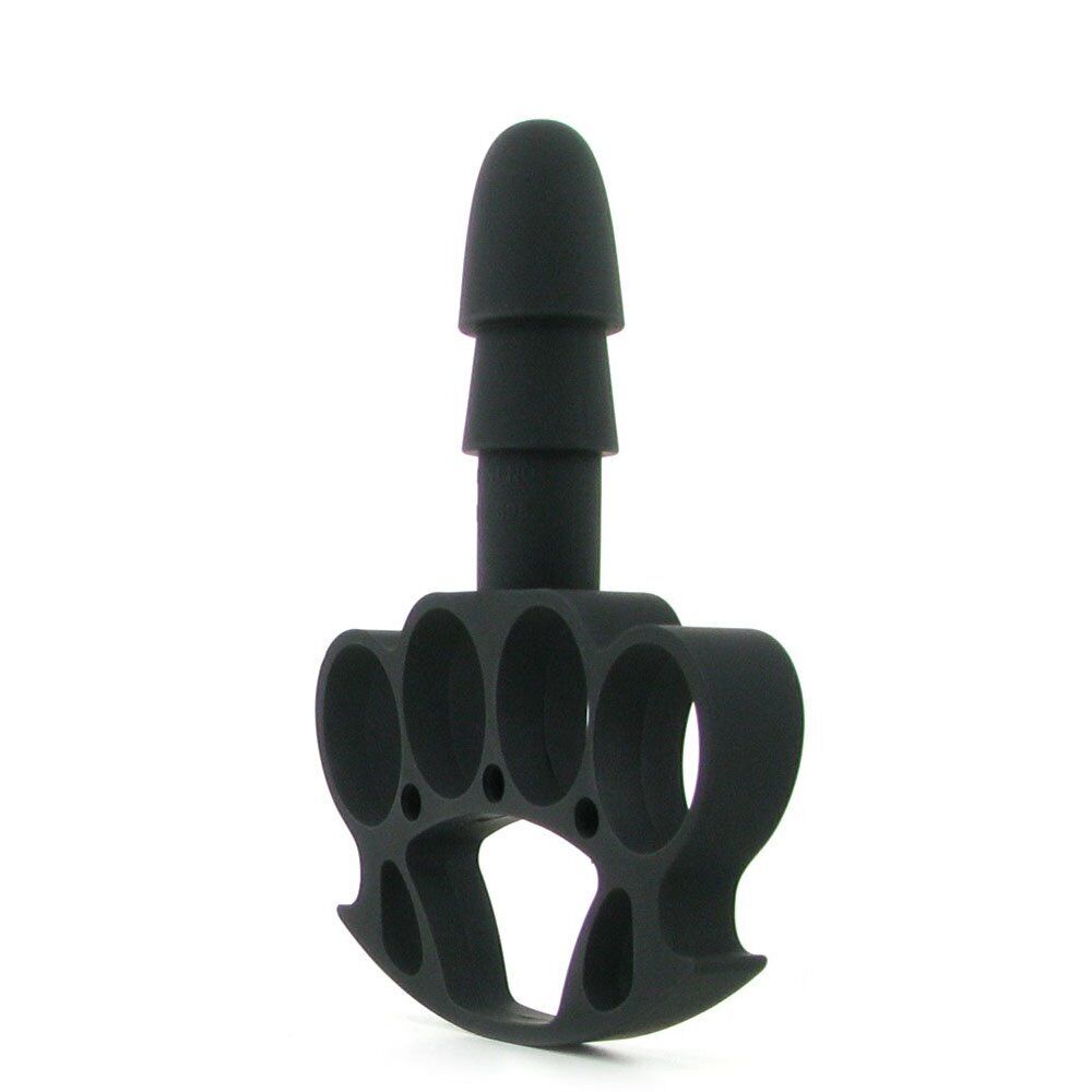 DocJohnson Vac-U-Lock Knuckle Up Grip Handle for Dildo Dong Attachment Accessory