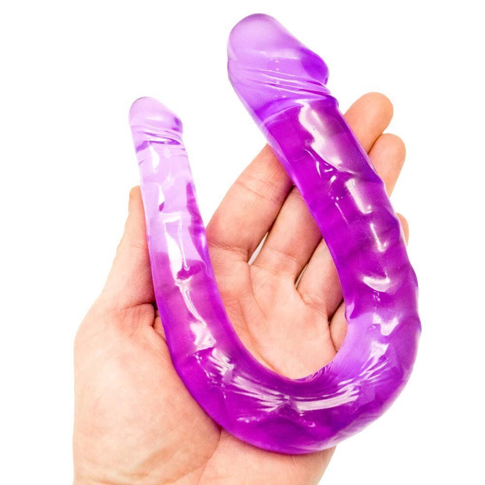 Mini Double Penetration Dildo Dual Stimulator Vaginal Anal Sex Double Ended Dong