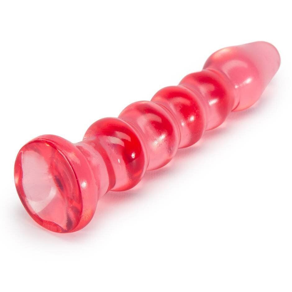 Crystal Jellie Bumps Jelly Anal Plug Dildo Dong Beginner Anal Sex Toy