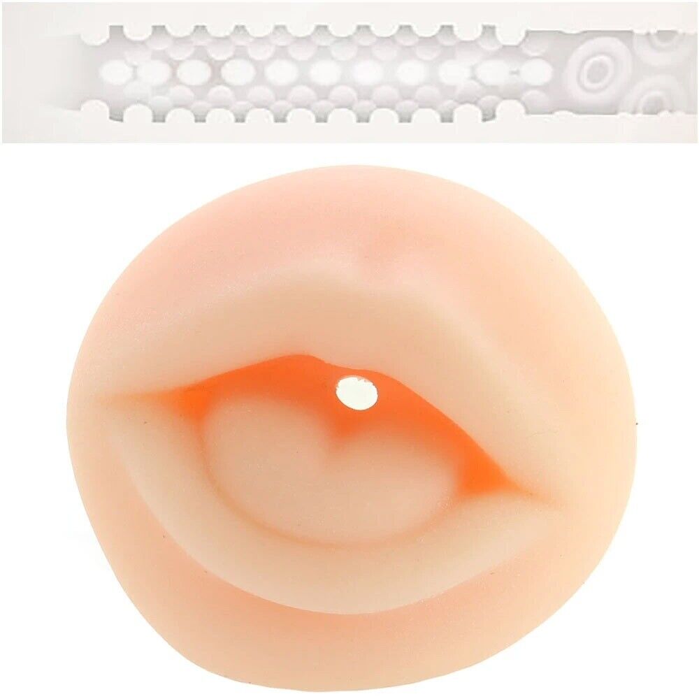 Zolo Clear Deep Throat Stroker Male Masturbator Sex Toys for Men