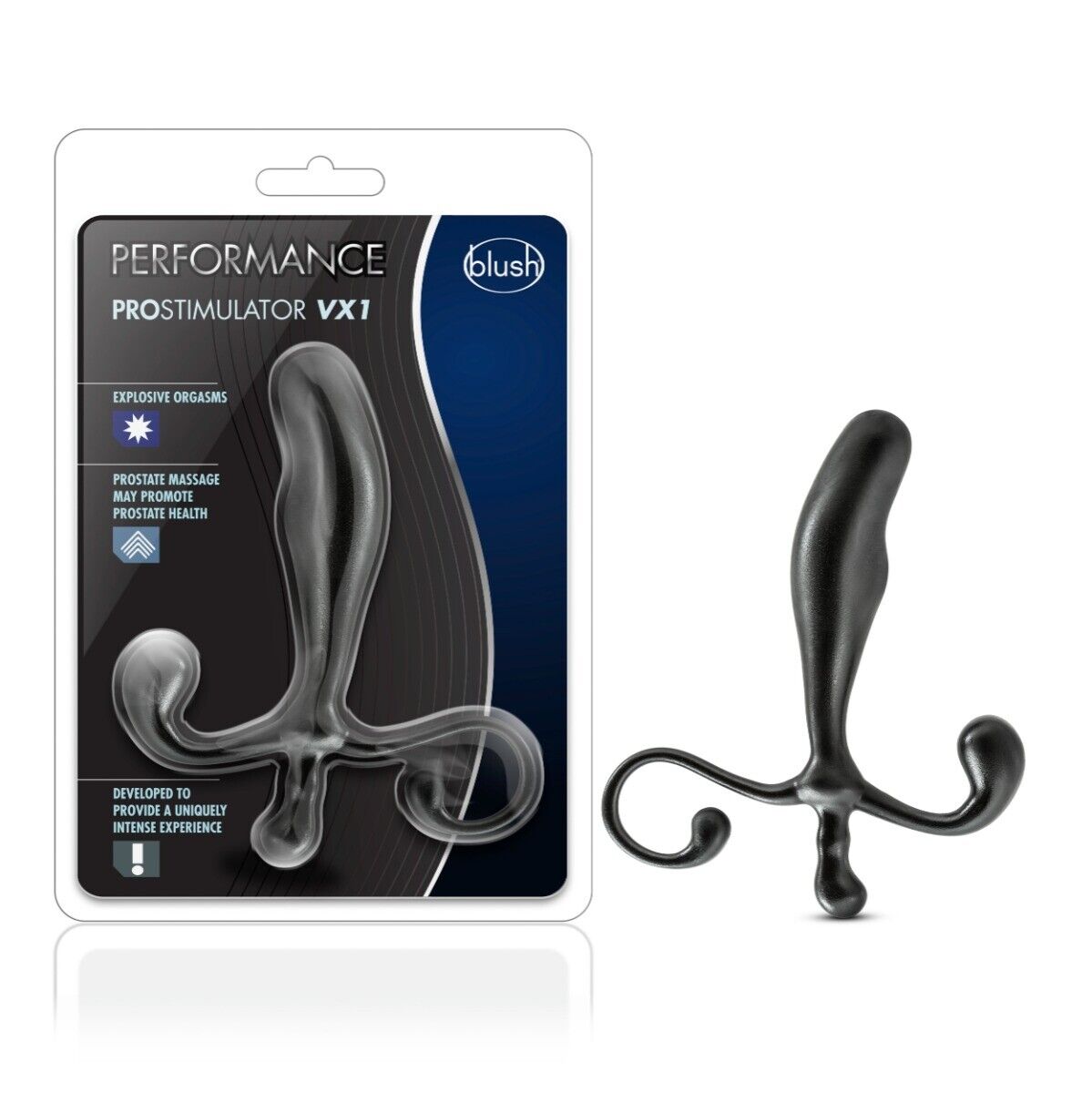 Men Male Prostate Stimulator P-Spot Massager Anal Butt Plug Probe Sex Toy