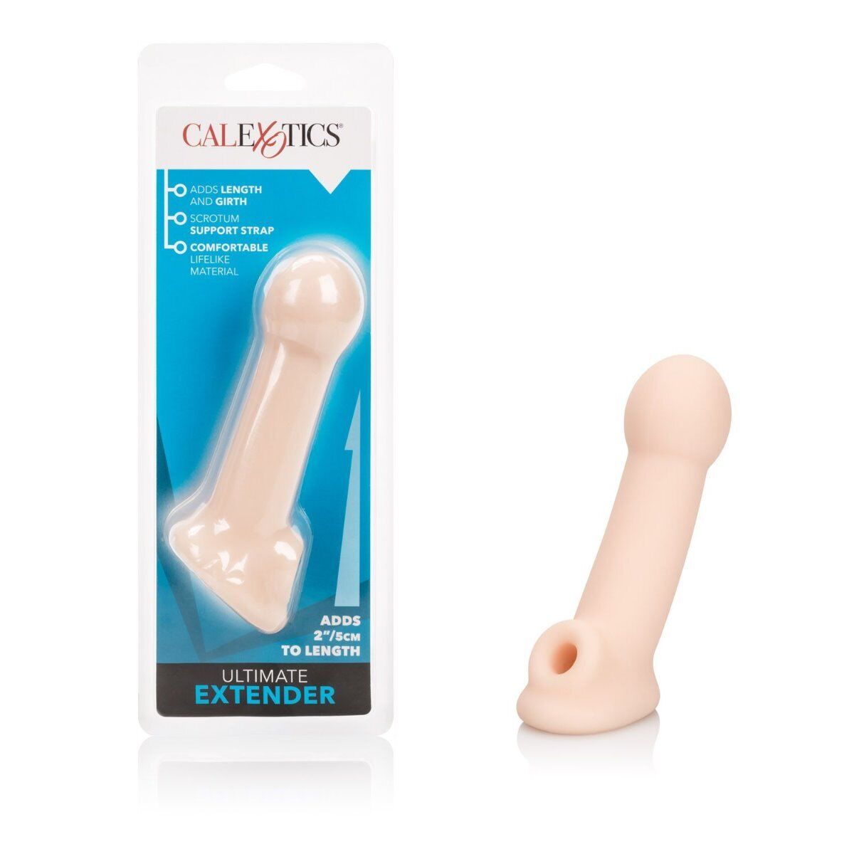 Thick Penis Extension Extender Cock Sheath Sleeve Girth Enhancer Enlarger