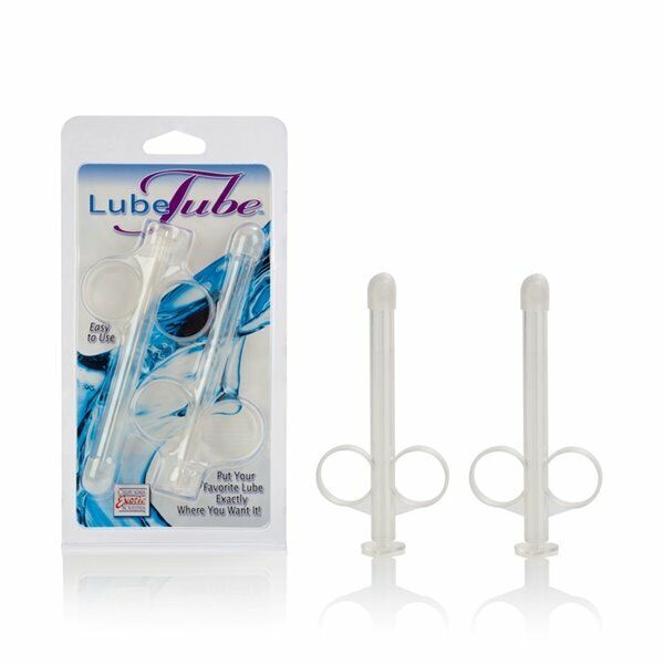 Reusable Refillable Anal Lube Tube Personal Lubricant Applicator Launcher