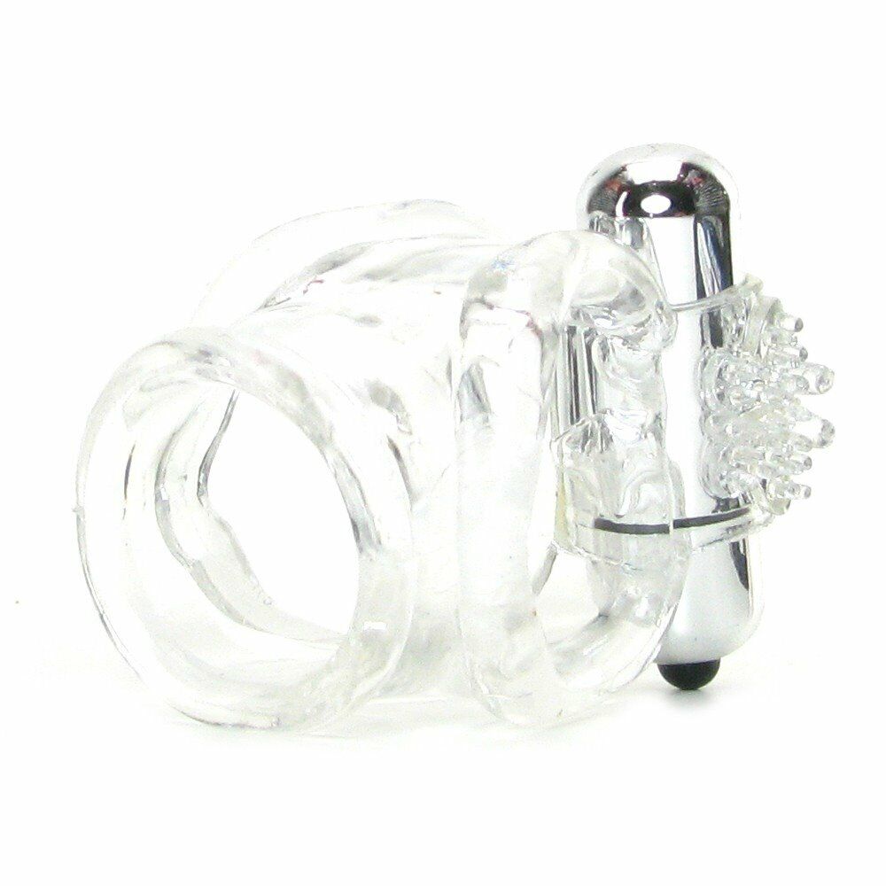 Super Stud Vibrating Cock Sling Penis Balls Support Enhancer Prolong Sex Toys