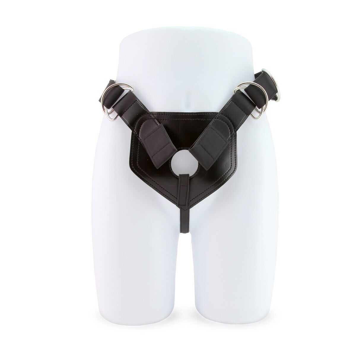 Adjustable Faux Leather Strap On Strap-on Harness Anal Pegging Sex Toy