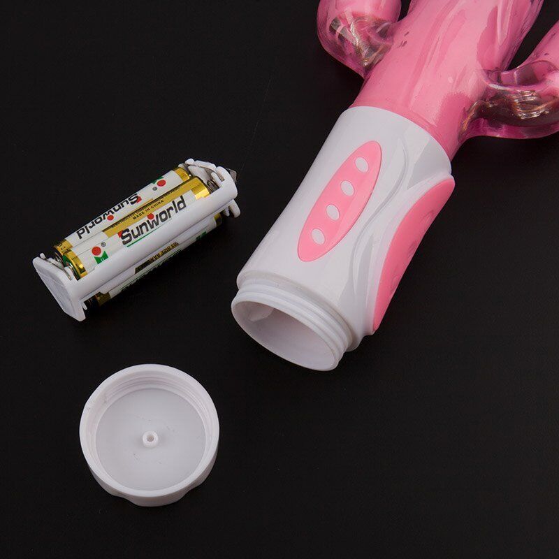 Clitoral Anal G-spot Triple Rabbit Vibrator Vibe Dildo Sex-toys for Women Couple