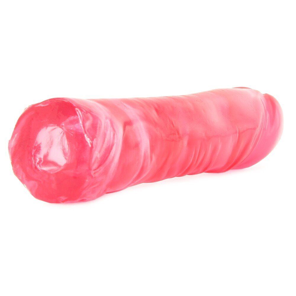 8" Crystal Jellie Realistic Jelly Vac-U-Lock Strap-on Dildo Dildo Attachment