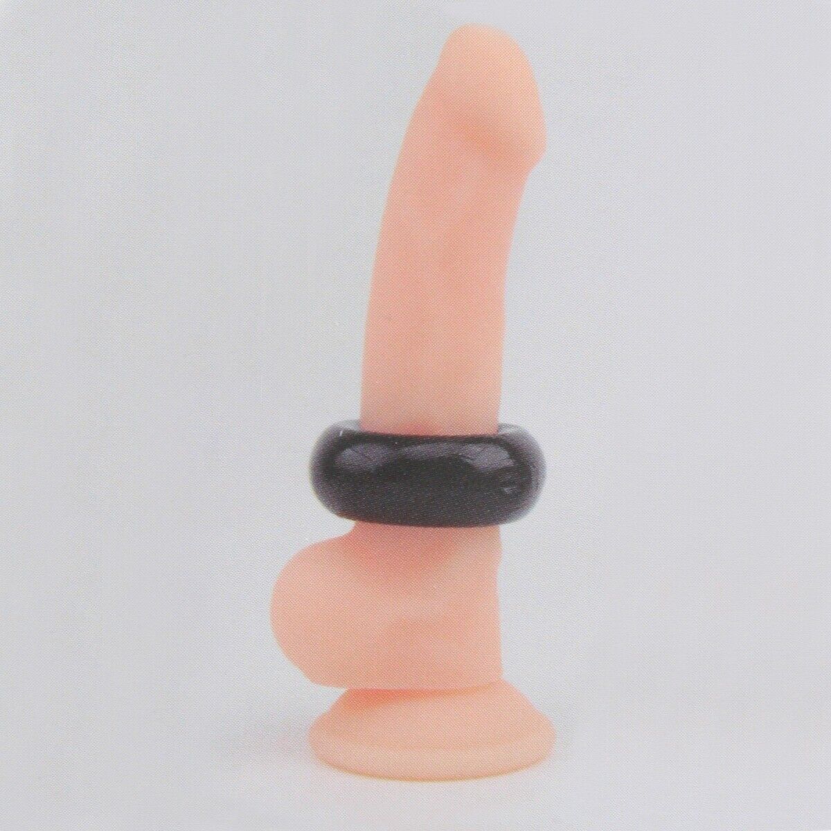 Thick Stretchy Donut Cock Ring Male Penis Erection Performance Enhancer