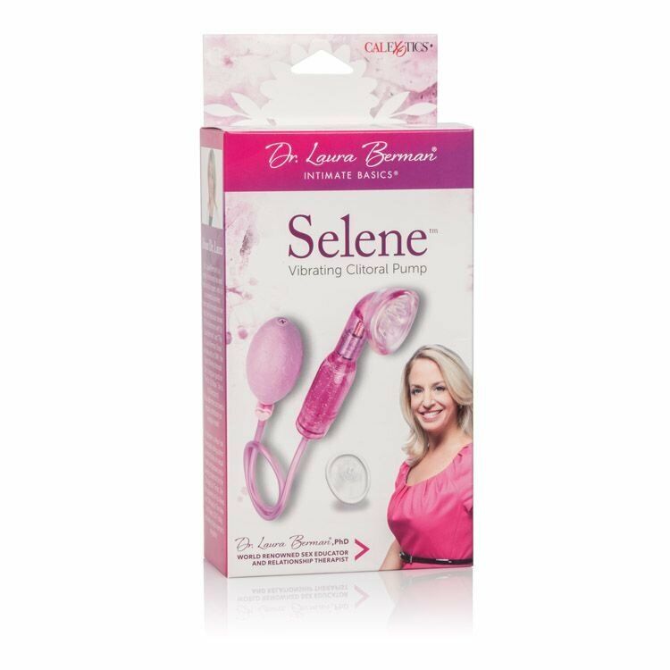Dr. Laura Berman Selene Vibrating Orgasm Clitoral Pussy Pump Vibe Vibrator