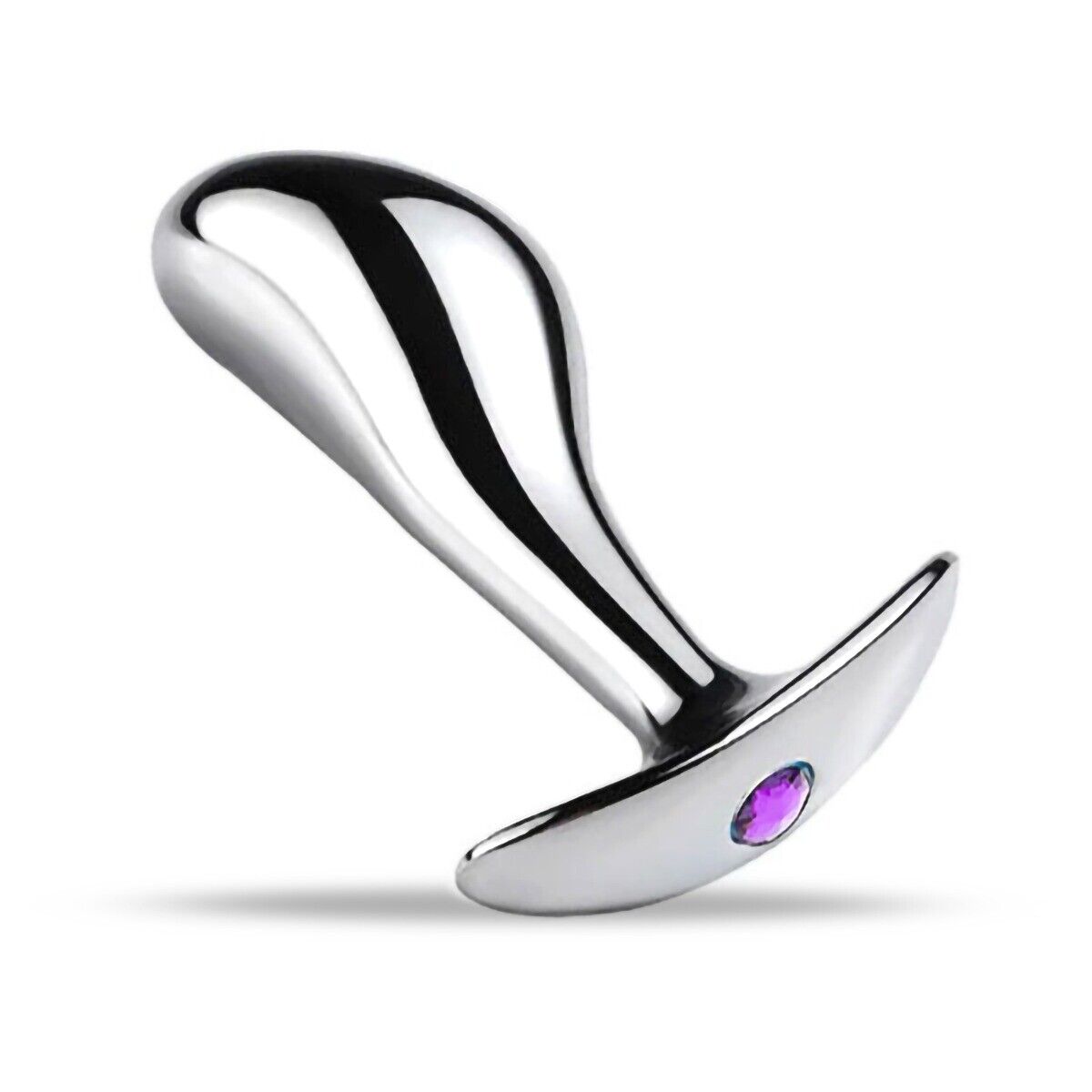 Metal Steel P-spot Anal Probe Butt Plug Male Orgasm Prostate Massager Stimulator