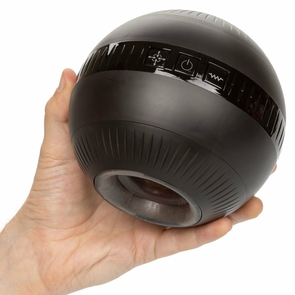 Optimum Power Masturball Vibrating Compressing Male Masturbator Penis Trainer