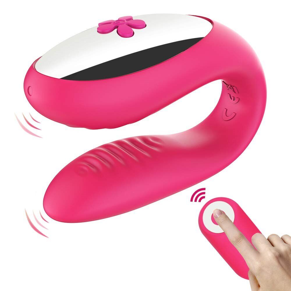 Rechargeable Wireless Remote Control Wearable Vibrator Vibe Couple Lover Sex Toy