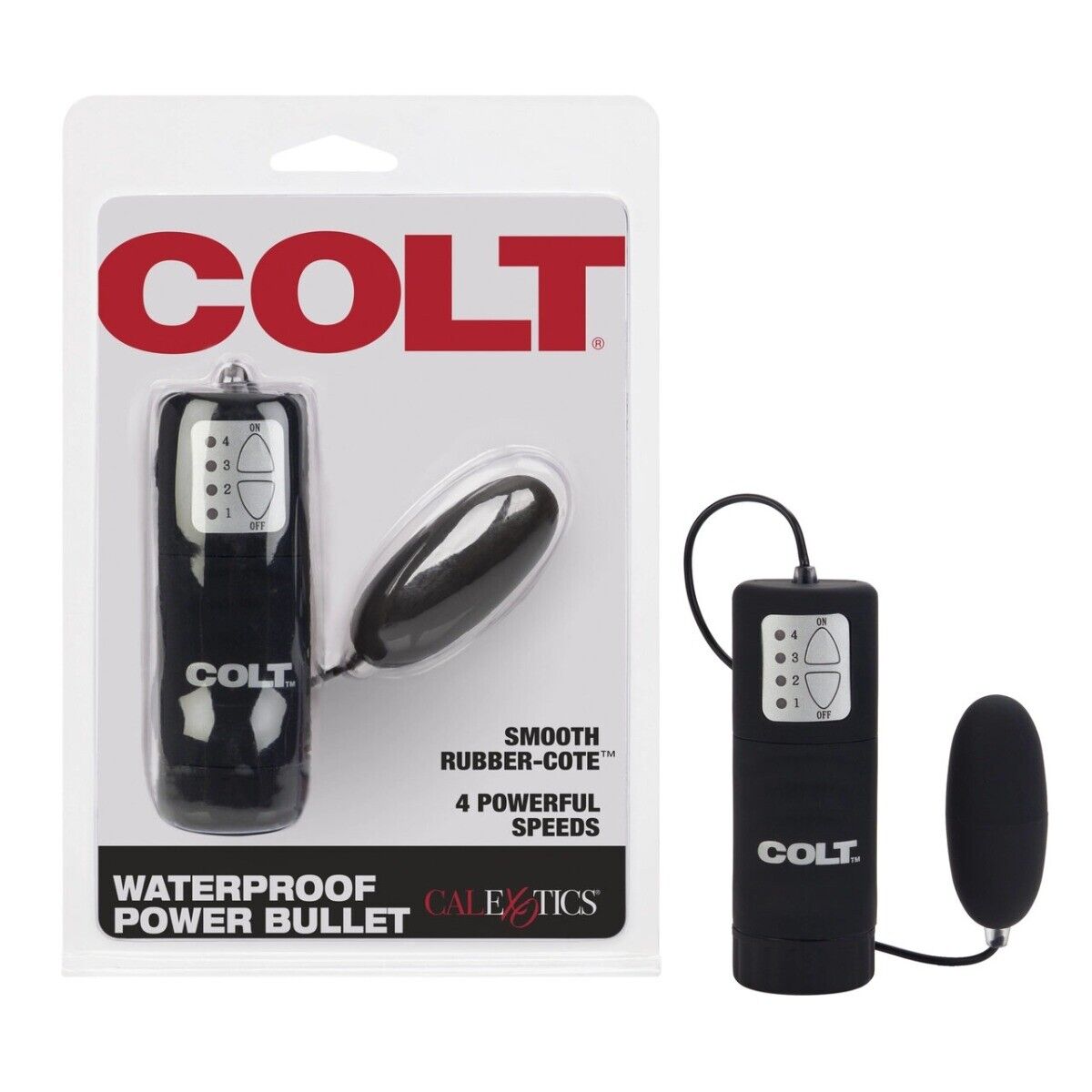 COLT Waterproof Power Bullet Egg Vibe Vibrator Beginner Sex Toys