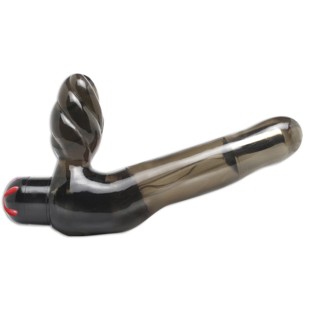 Fetish Fantasy Vibrating Strapless Strap-On w/ Anal Plug Double Ended Dildo Dong