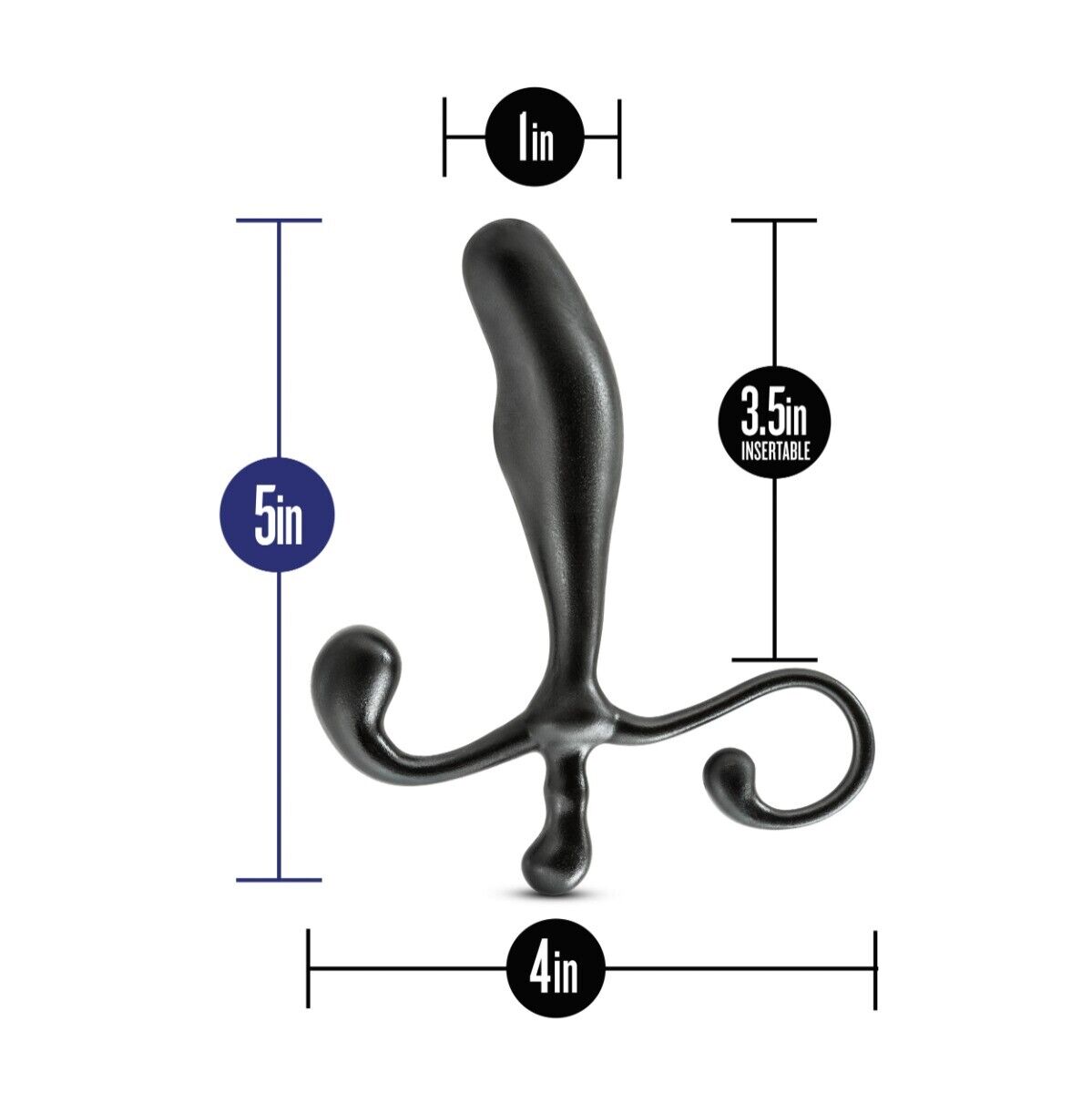 Men Male Prostate Stimulator P-Spot Massager Anal Butt Plug Probe Sex Toy