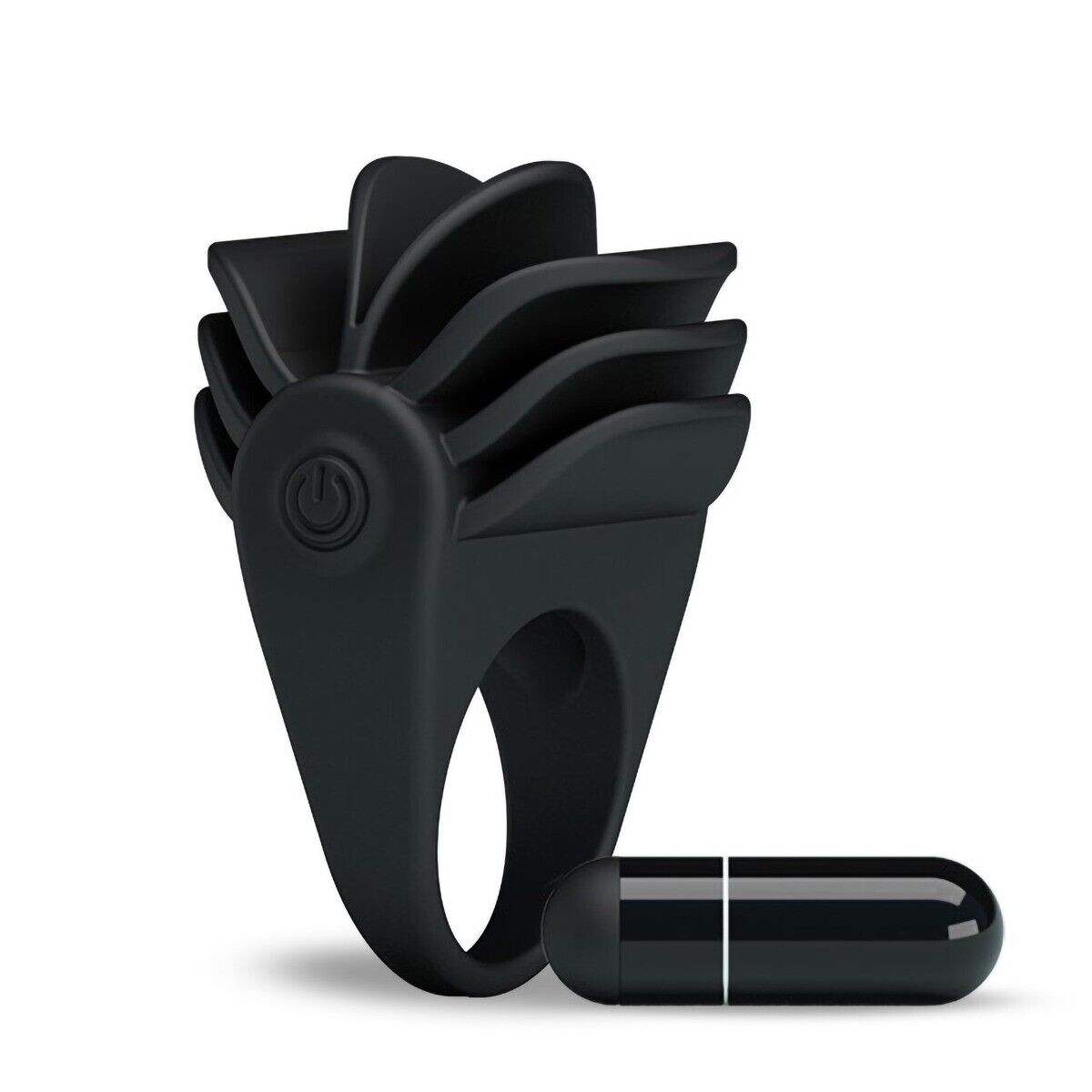 Silicone Fluttering Enhancer Penis Cock Ring Sex Toys for Couples Lovers