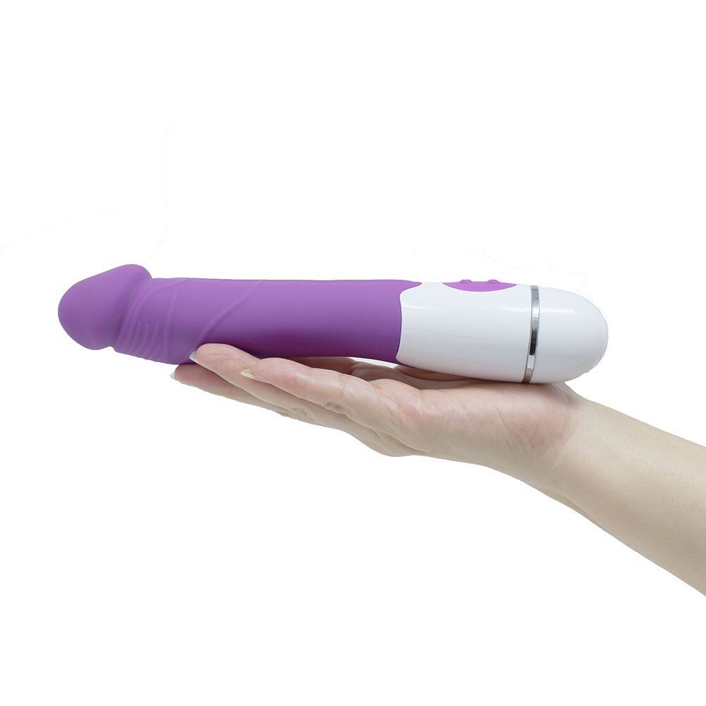 Silicone Flexible Realistic Anal Clit G-spot Vibrator Massager Sex Toy for Women