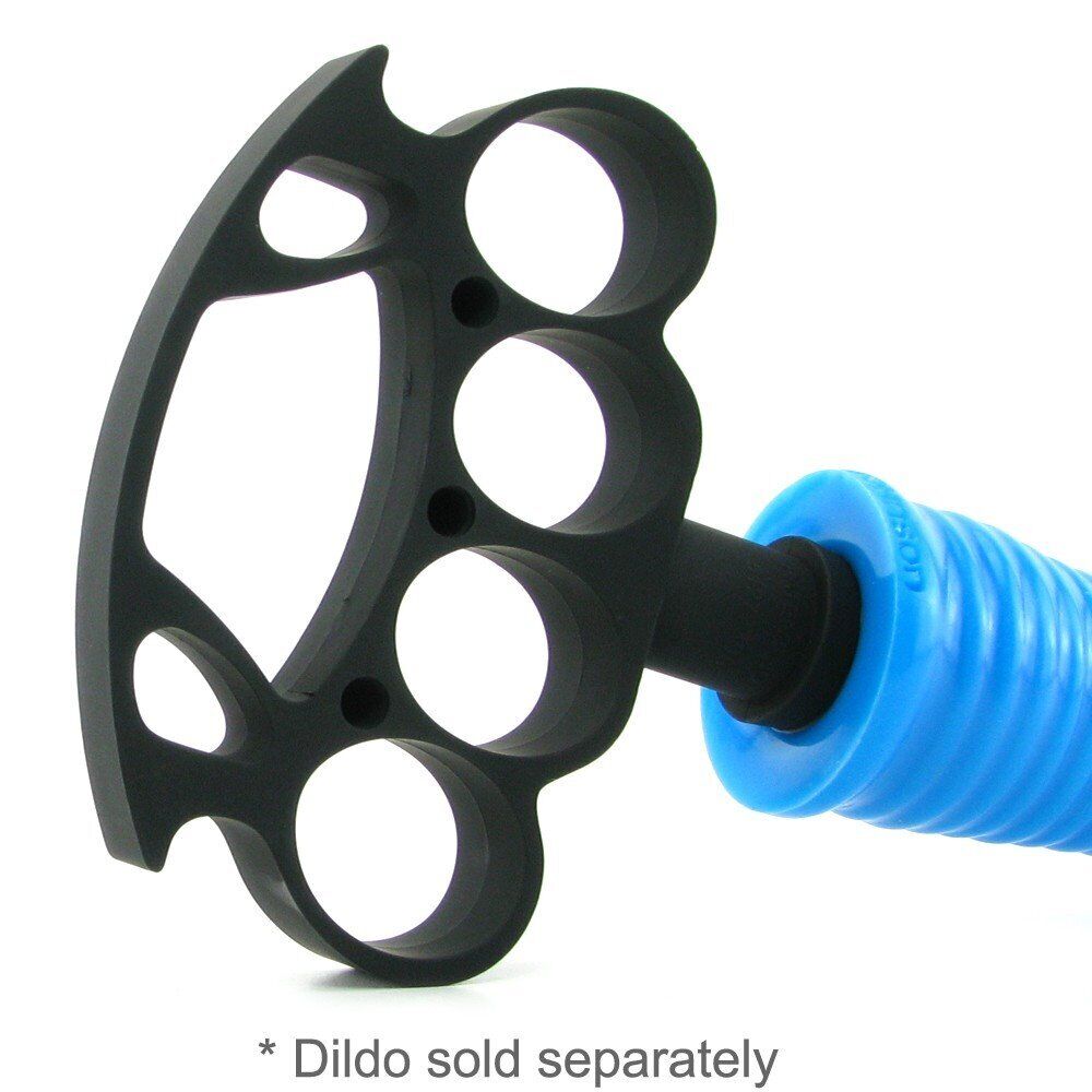 DocJohnson Vac-U-Lock Knuckle Up Grip Handle for Dildo Dong Attachment Accessory