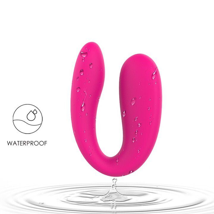 U Shape Clit Vibrator Stimulator Wearable During Sex Toys for Couples Women