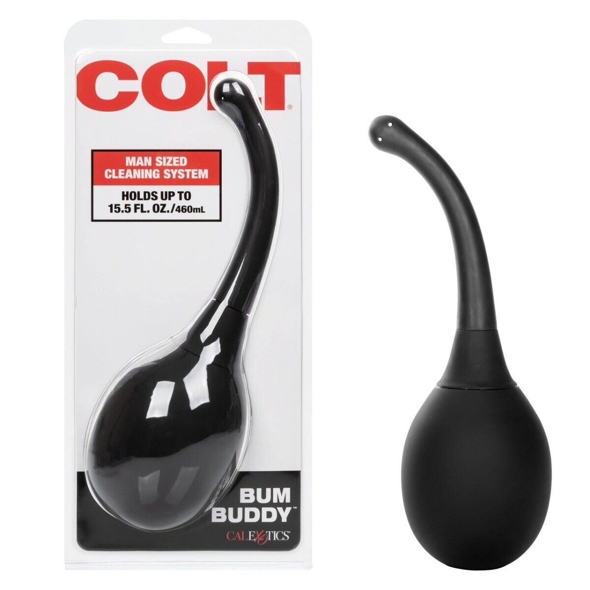 Silicone Colt Bum Buddy Man Sized Cleaning System Douche Hold 15.5oz Liquid