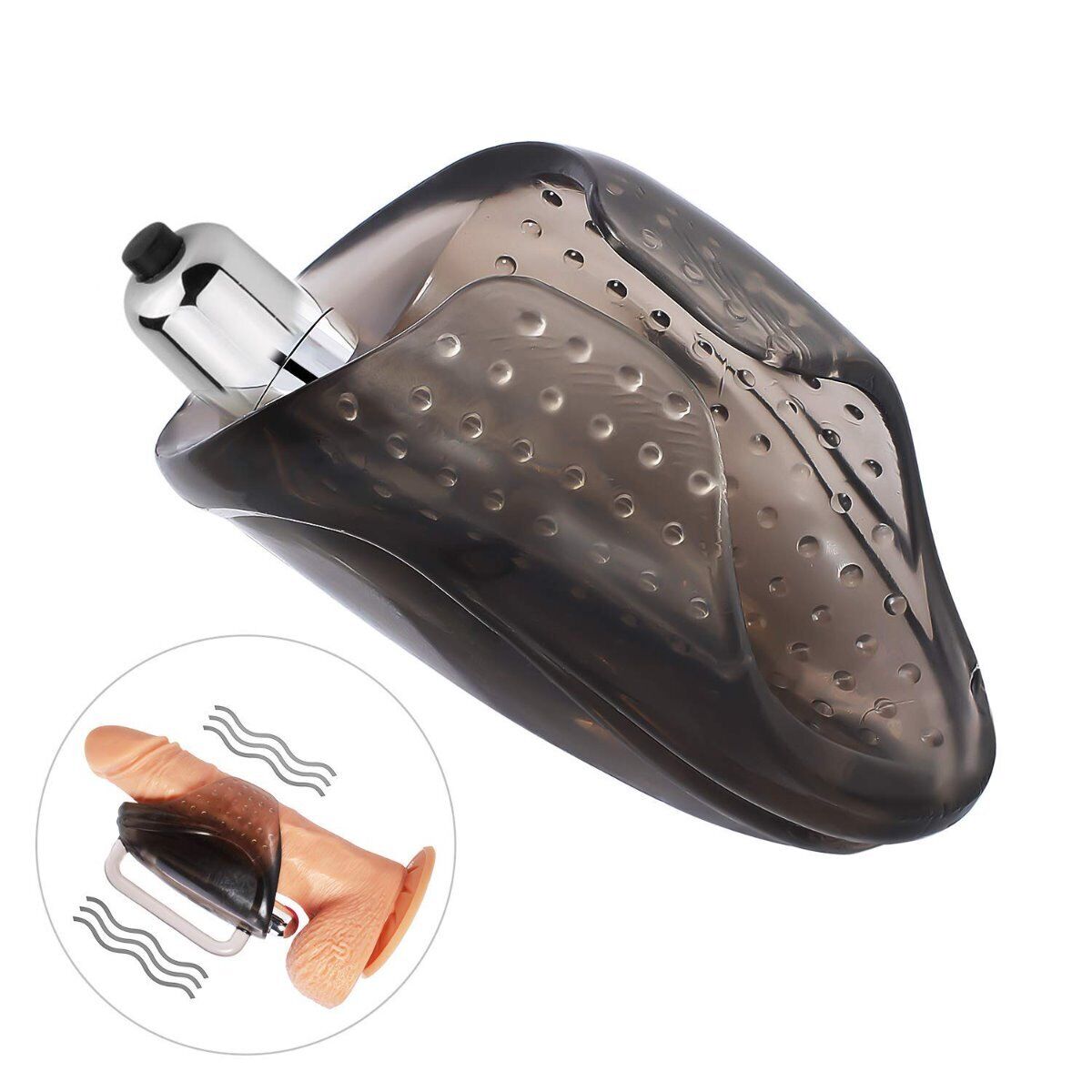 Vibrating Masturbator Penis Cock Masturbation Stroker Sleeve Sex-toys for Men