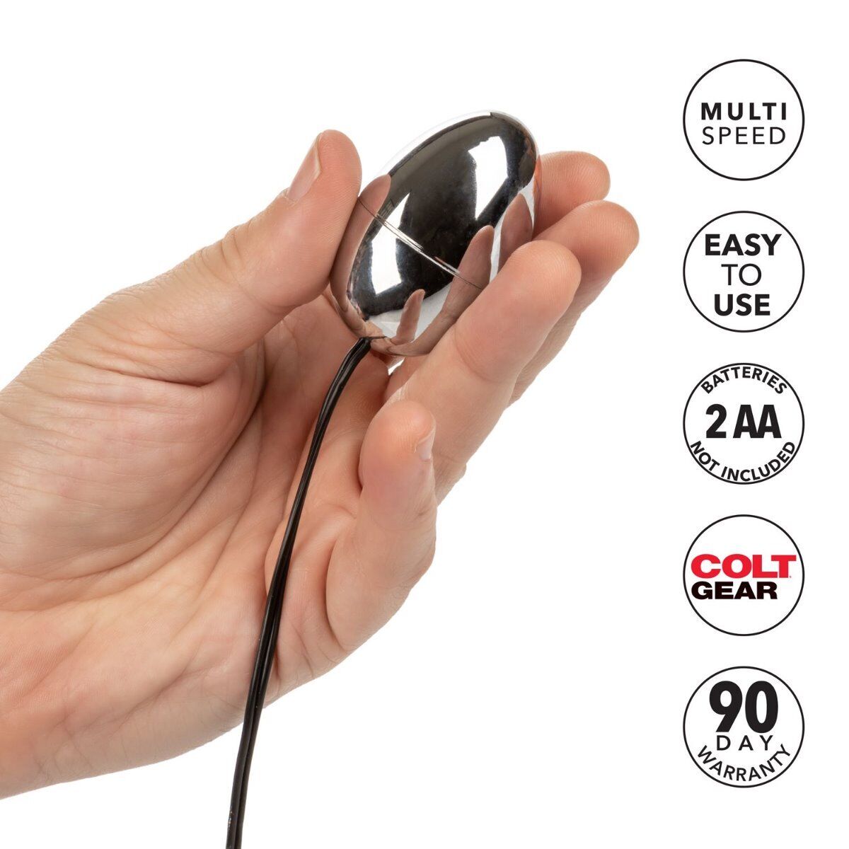 COLT Multi-Speed Powerful Vibrating Bullet Discreet Clit Anal Climax Egg Vibe