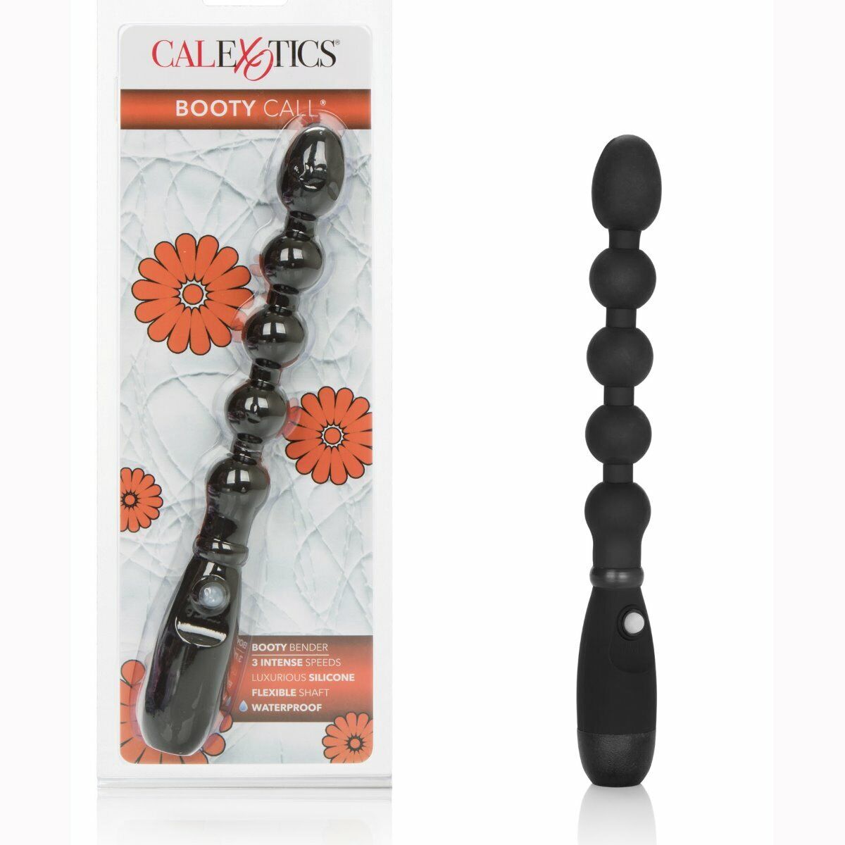 Booty Call Booty Bender Beaded Silicone Anal Vibe Vibrator Beginner Anal Sex Toy