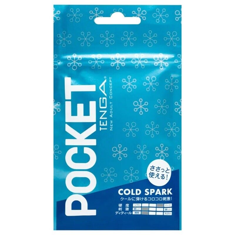 Tenga Pocket Cold Spark Masturbation Sleeve Cock Stroker Male Masturbator