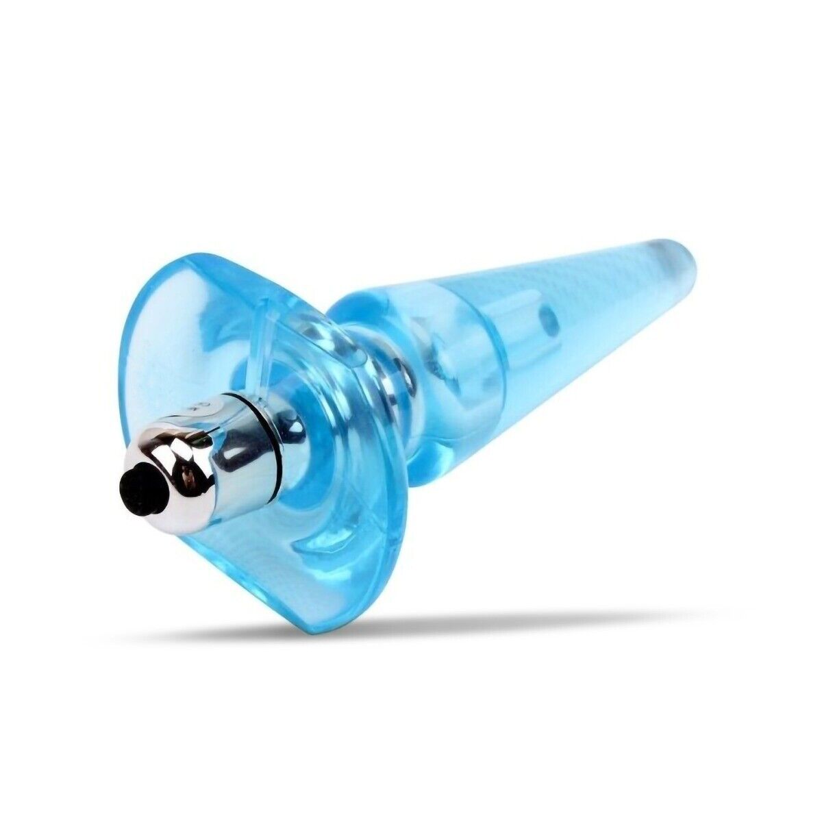 Slim Jelly Vibrating Butt Plug Beginner Anal Vibrator Sex Toys for Women Couples