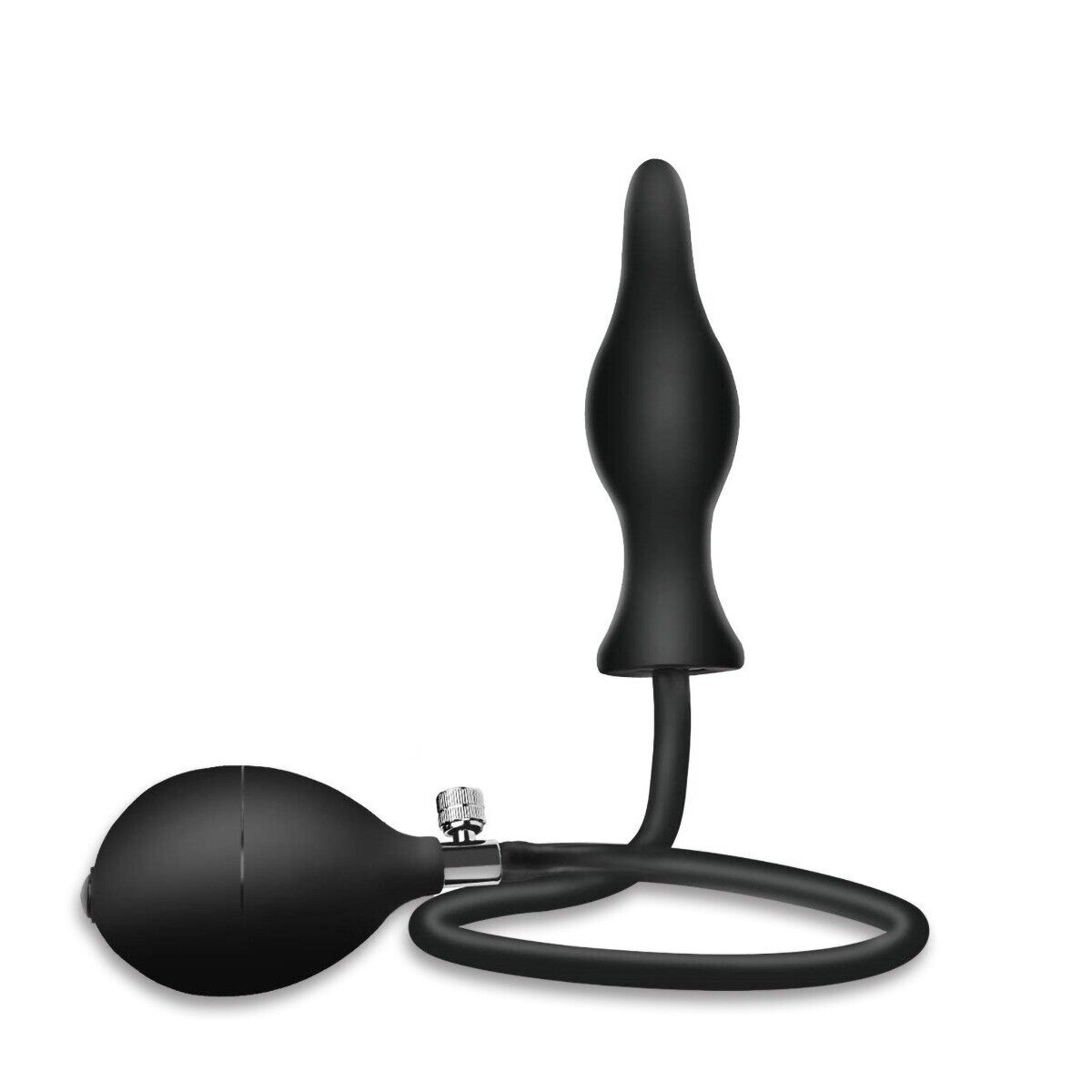 Inflatable Realistic Anal Dildo Butt Plug Balloon Pump Anal Sex Toys